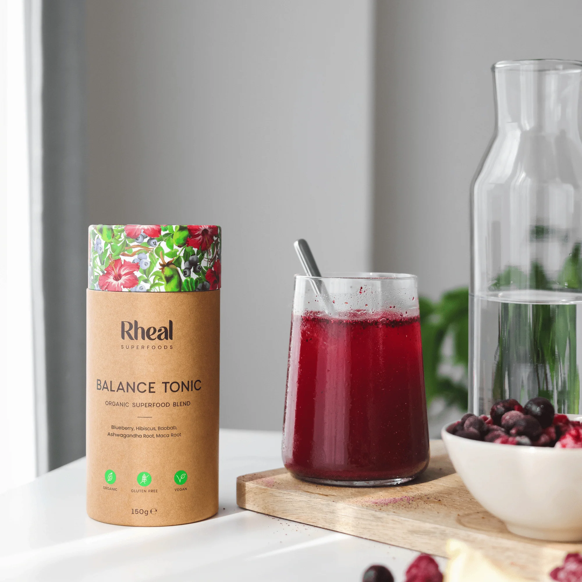 Rheal Wellness Essentials Bundle: Gut Feel & Balance Tonic & Berry Beauty - Image 3